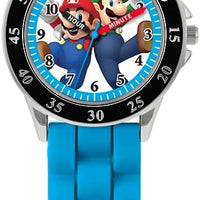 Nintendo Mario Blue Time Teacher Watch