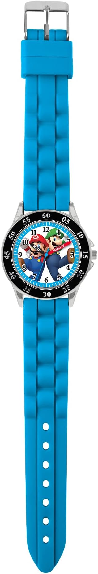 Nintendo Mario Blue Time Teacher Watch