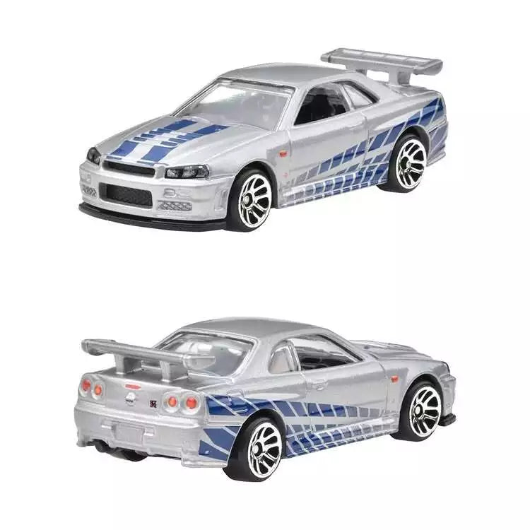 Diecast Fast & Furious Nissan Skyline GT-R, an exact replica of Brian’s car.
