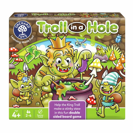 Orchard Toys Troll In A Hole Family Board Game picture of the box