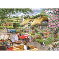 House of Puzzles Out For The Weekend 1000 Piece Jigsaw Puzzle picture of the completed puzzles