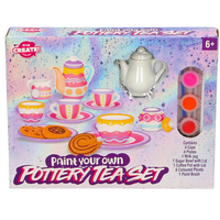 Paint Your Own Ceramic Tea Set