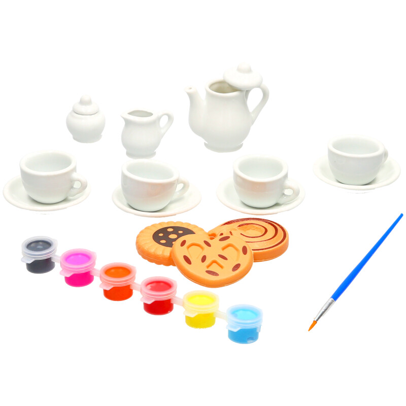 Paint Your Own Ceramic Tea Set