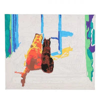 Icon Cat on Sill Paint By Numbers Canvas Kit life style picture