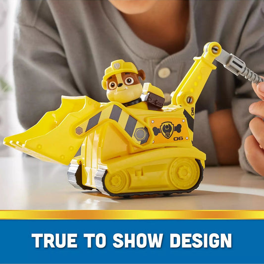 Paw Patrol Rubble Bulldozer Rescue Vehicle Toy life style picture
