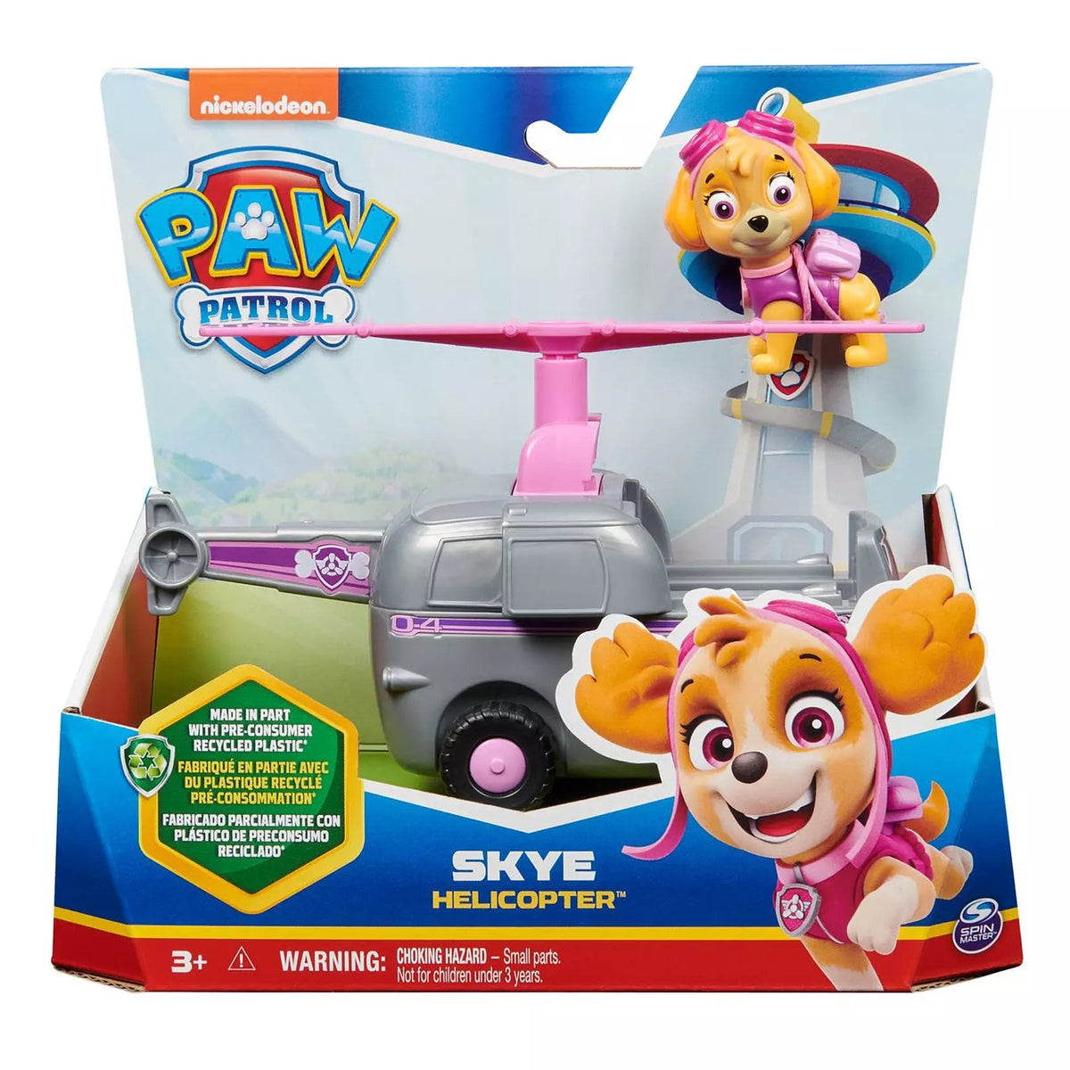 PAW Patrol Skye Helicopter Rescue Vehicle Toy picture in the box