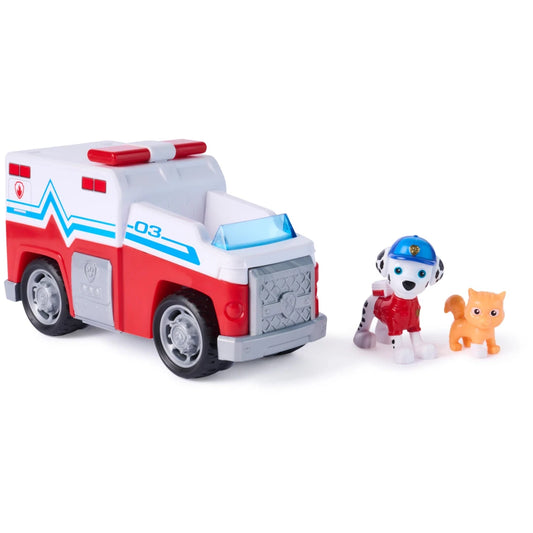 Paw Patrol Search and Rescue Marshall Toy Figure for Kids picture on the white background