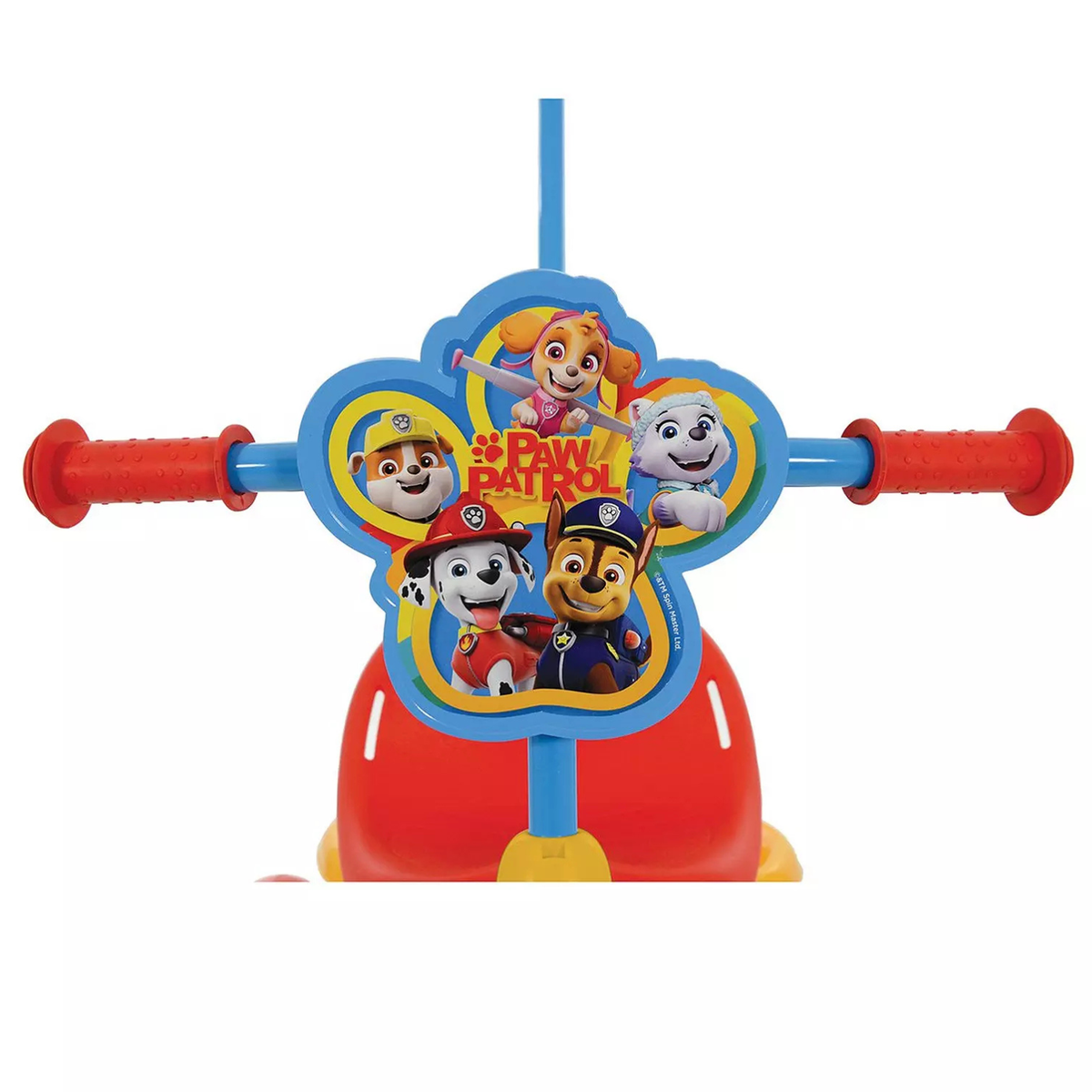 Paw Patrol My First Trike close view picture of the trike design