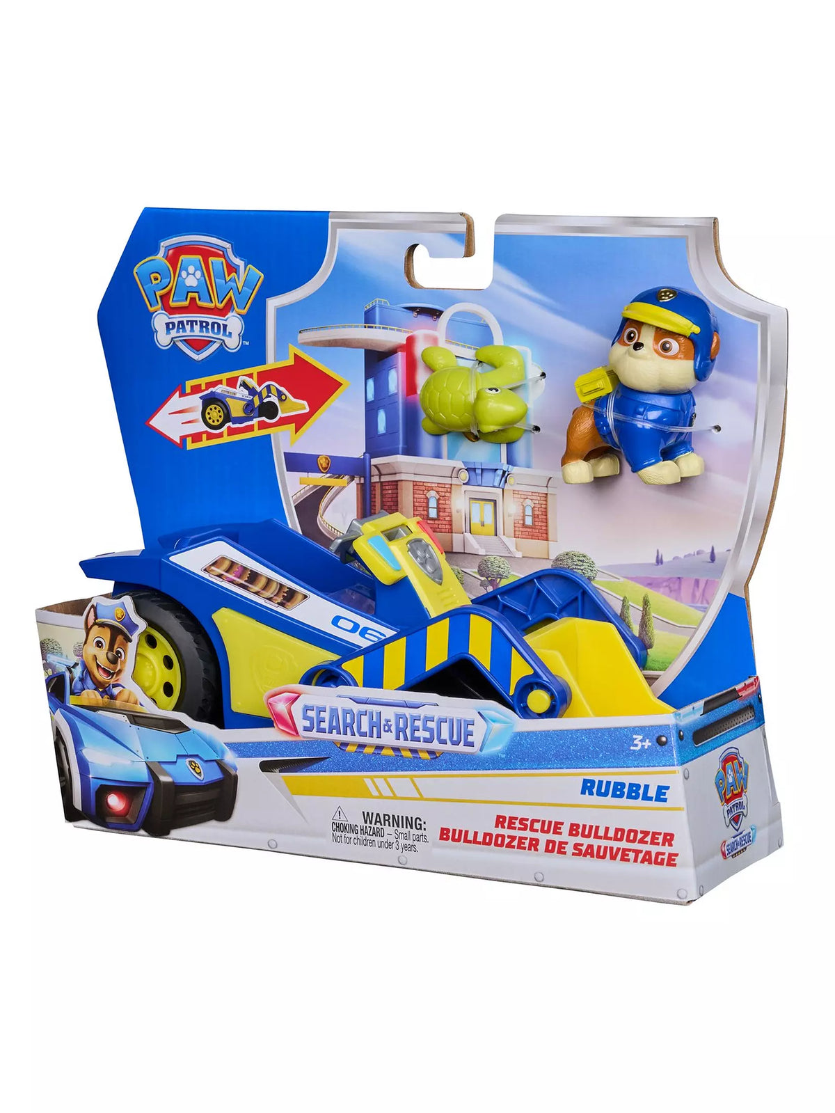 Paw Patrol Rubble Bulldozer Vehicle Toy playset in the box