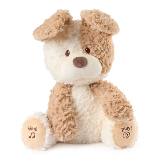 GUND Animated Peeki the Puppy Plush Toy interactive plush toy