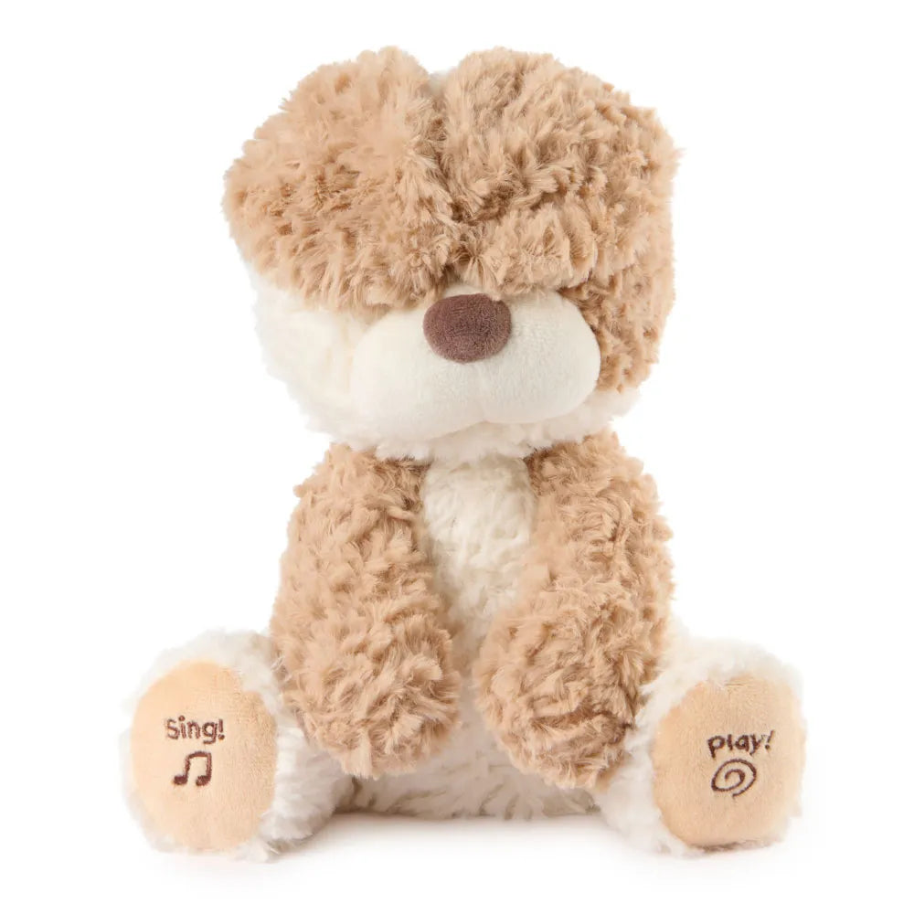 GUND Animated Peeki the Puppy Plush Toy picture on the white backgound