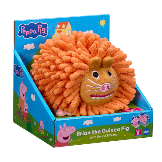 Brian the Guinea Pig soft toy angled packaging