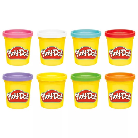 Play-Doh Rainbow Colors 8 Pack in a  vibrant colors