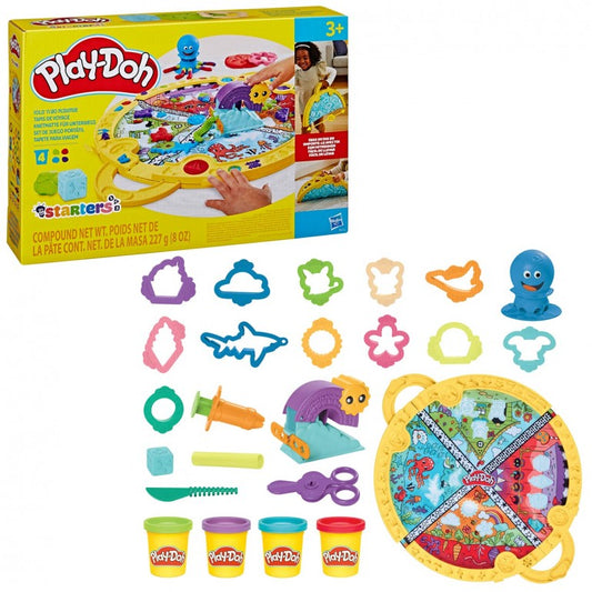 Play-Doh Fold And Go Playmat creative playset