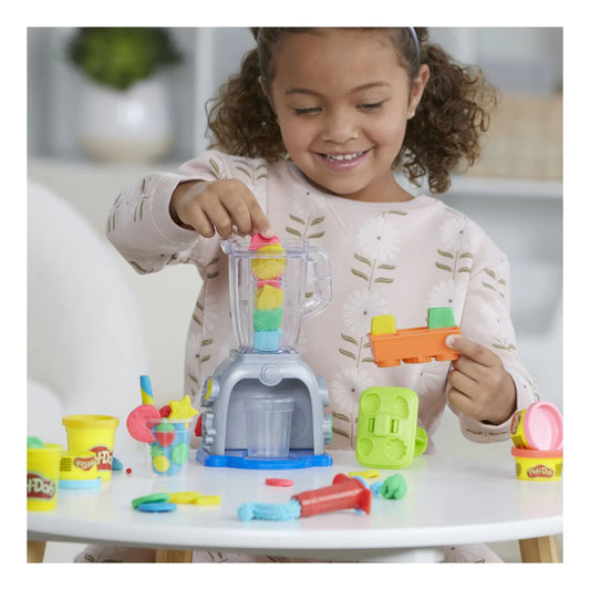 Play-Doh Swirlin Smoothies Blender Playset for Kids life style picture