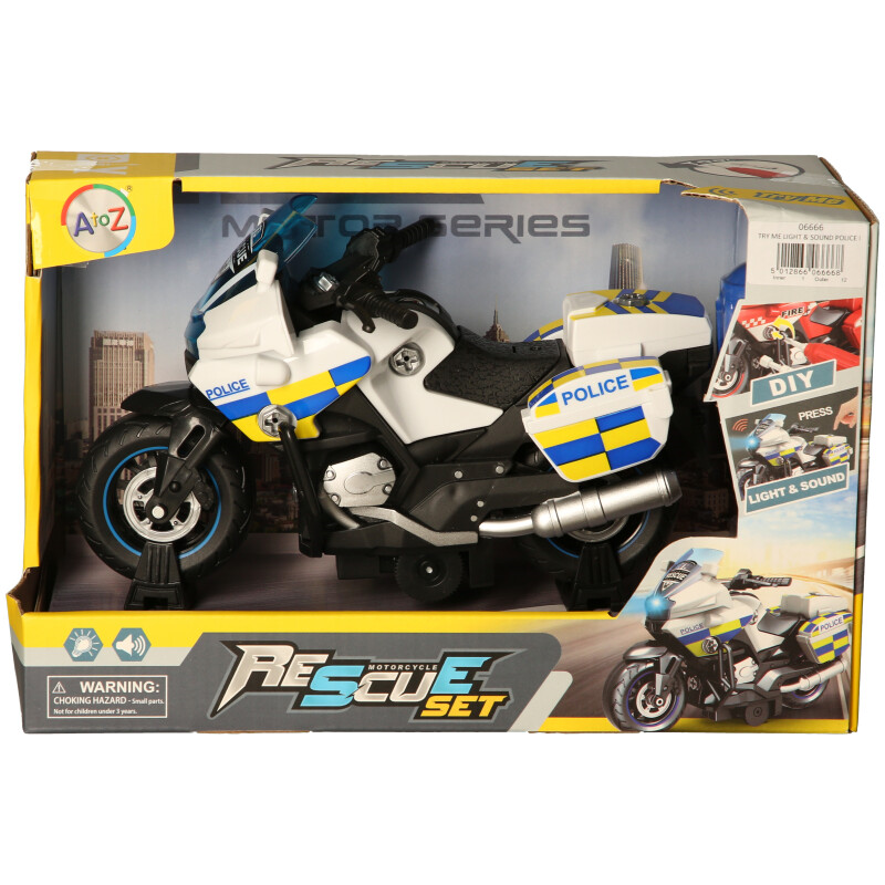 Light And Sound Police Bike