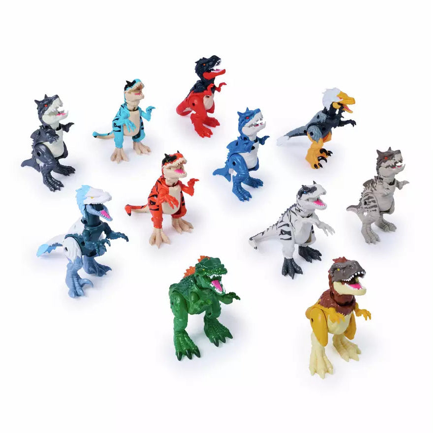 Primal Hatch T-Rex Hybrid Action Figure full collection of dinosaurs