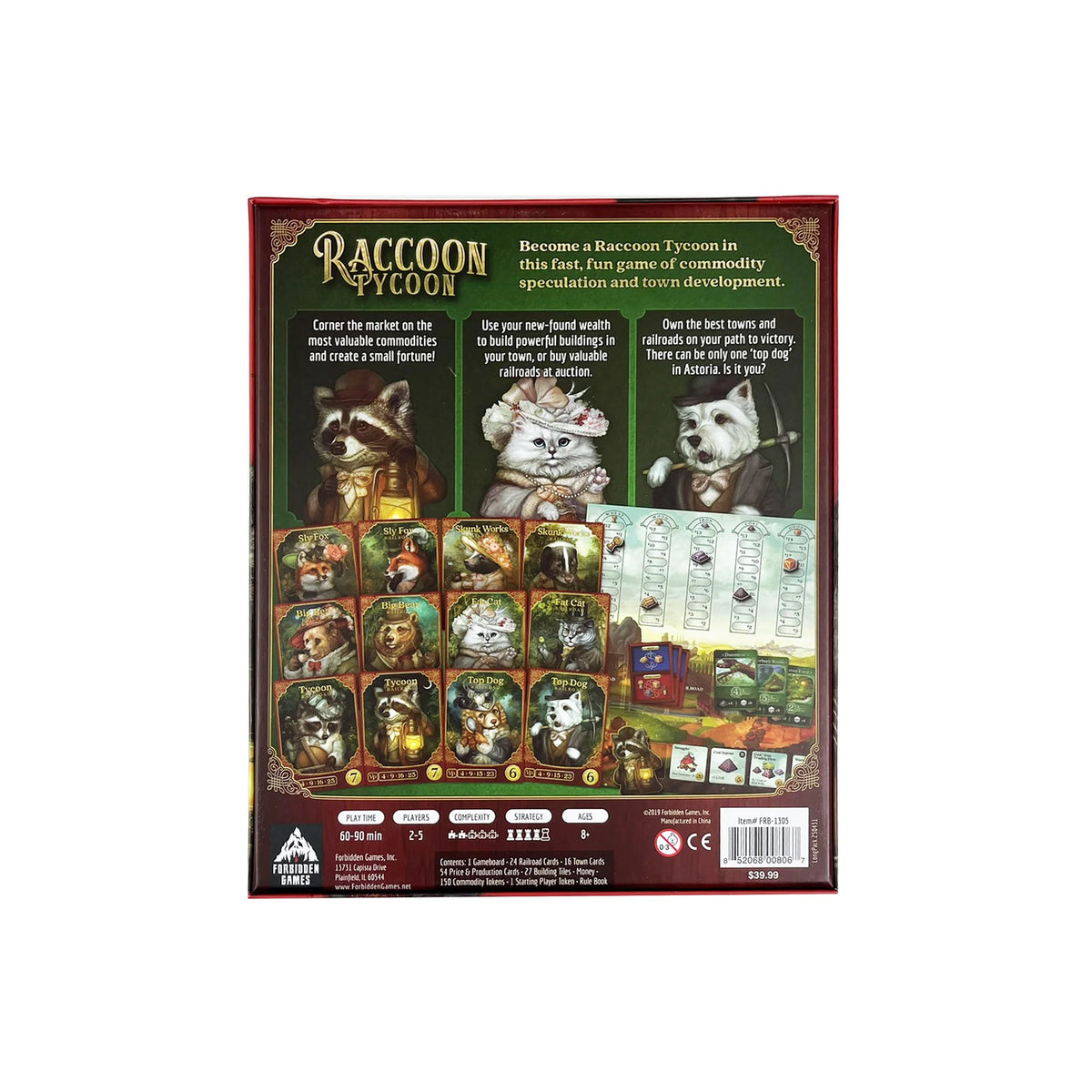 Raccoon Tycoon Forbidden Games