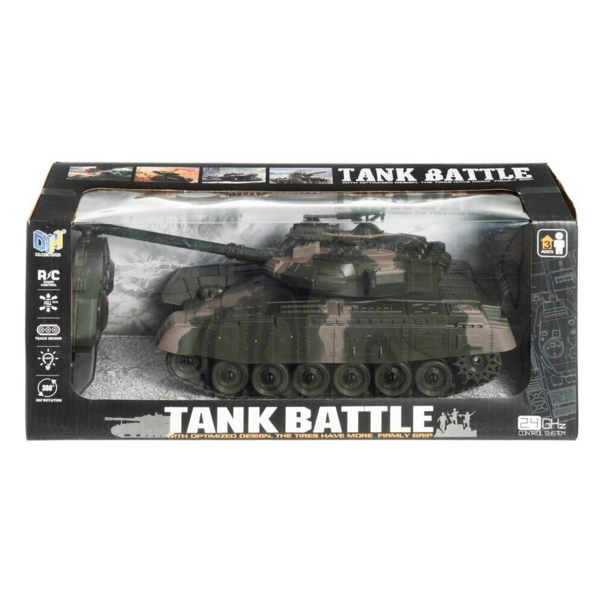 Radio Control Tank with Sound vehicles that your child will love to play with