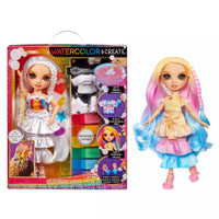 Rainbow High WaterColor & Create Fashion Doll picture with a box