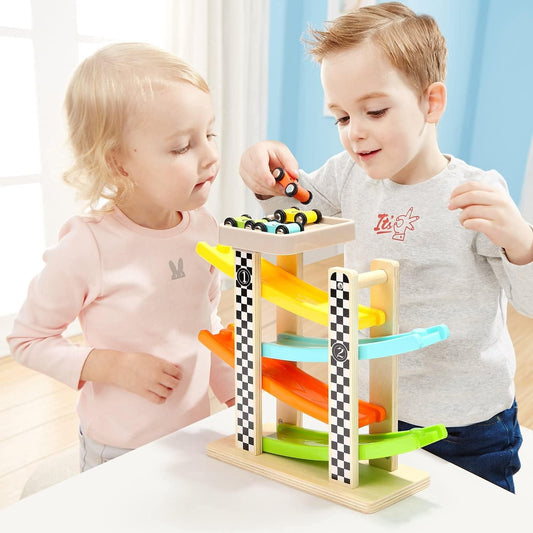 Ramp Racer with 4 Car Ramps car playset