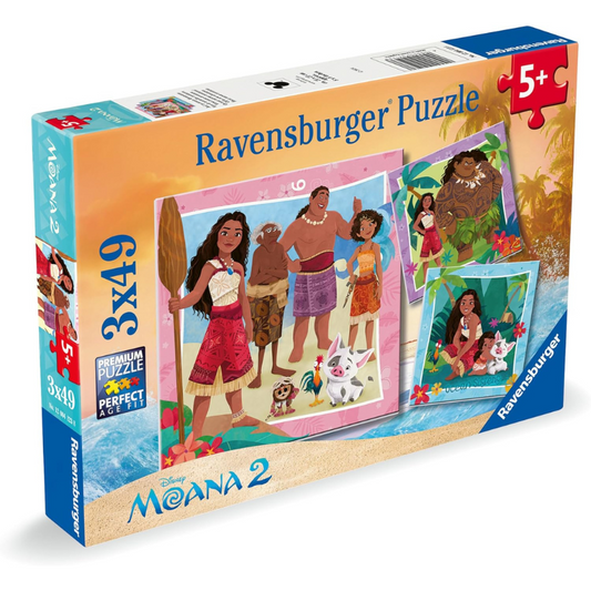 Ravensburger Moana 2 Jigsaw Puzzle 3x49pc