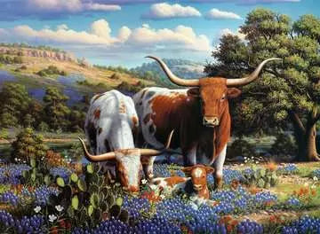 Ravensburger Puzzle Loving Longhorns