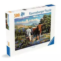 Ravensburger Puzzle Loving Longhorns