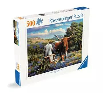Ravensburger Puzzle Loving Longhorns