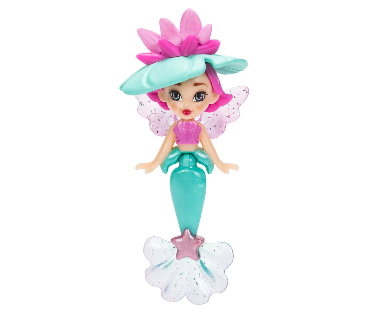 Ring Queens Wearable Mini Doll Ring Lotus Mermaid collectible