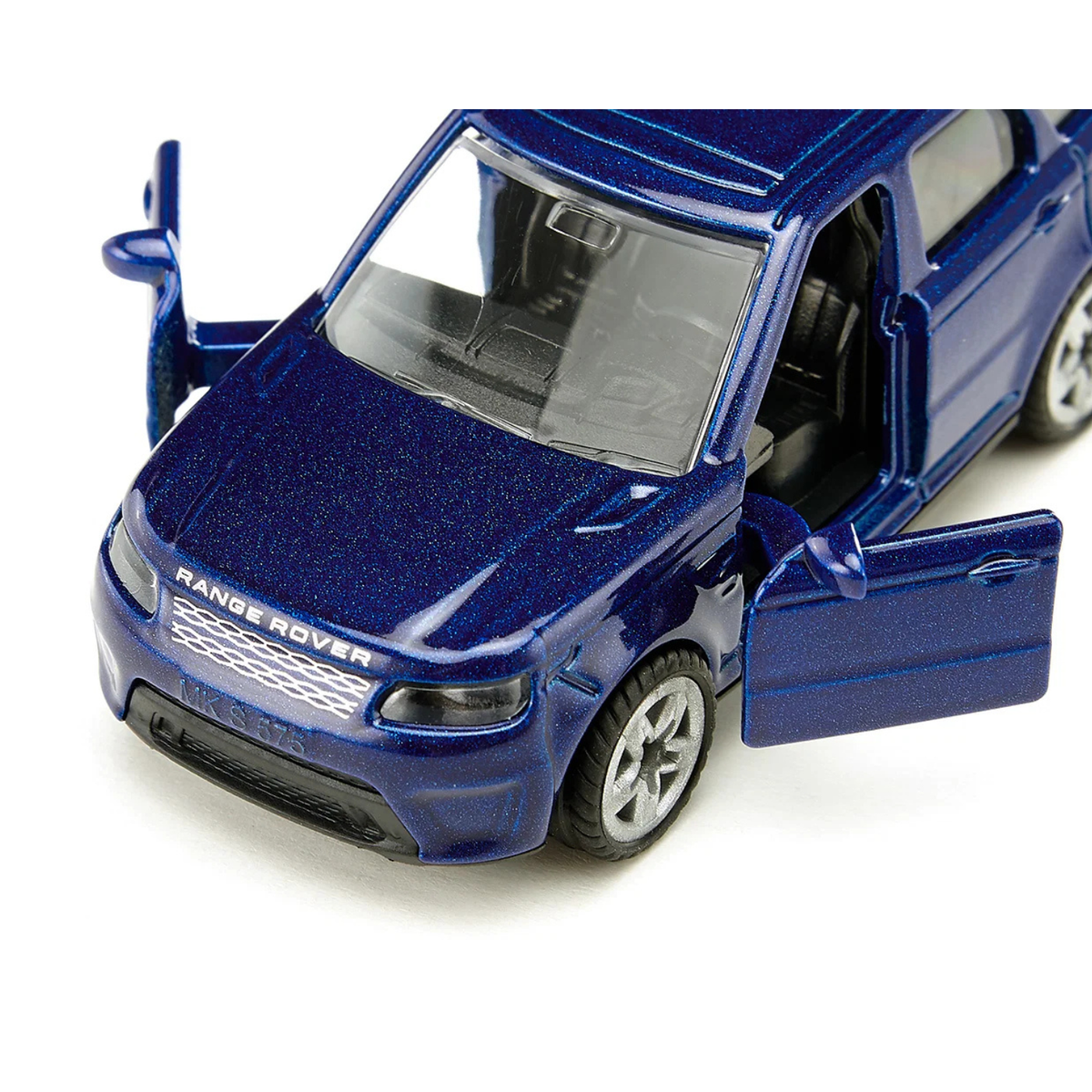 Siku Range Rover SVR Die-Cast Toy SUV close view picture with opened doors