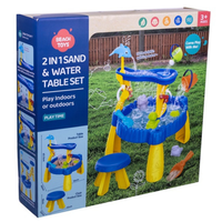 2-Tier Sand Water Table for Toddlers picture of the box