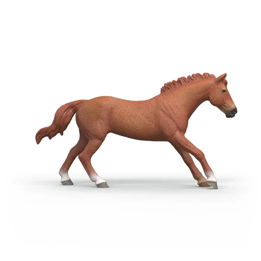 Schleich 14915 English Thoroughbred Stallion picture from the side