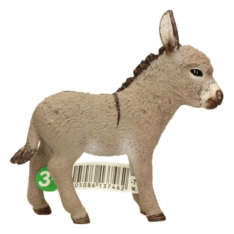 Schleich Donkey Foal Farm World Toy Figure 13746 side view picture
