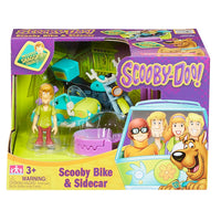 Scooby-Doo Bike & Sidecar Playset Collectible Toy comes in the box