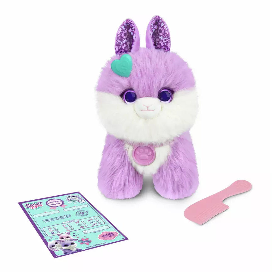 ScruffaLuvs Bunny Scruff Soft Toy picture on the white background