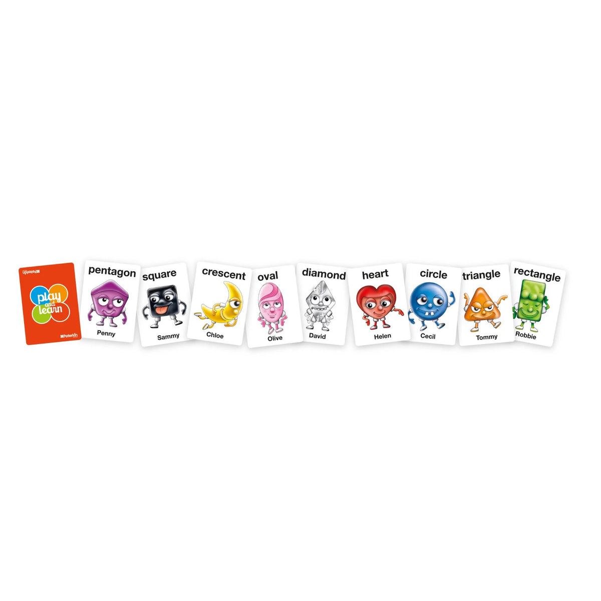 Shape Snap Card Game play by following instruction