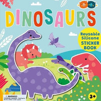 Silicone Sticker Book - Dinosaurs activity book