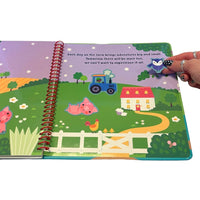 Silicone Sticker Book Farm life style picture