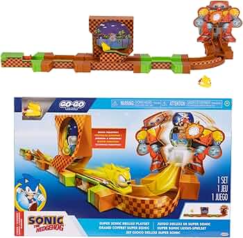 Sonic Go Go Racers Deluxe Playset