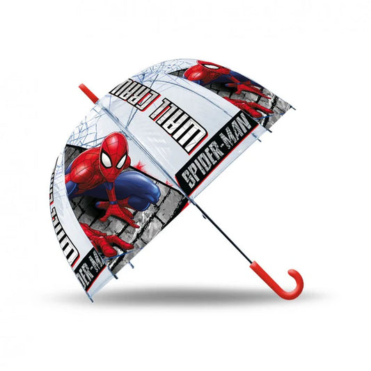 Spiderman Transparent 19" Bell Umbrella