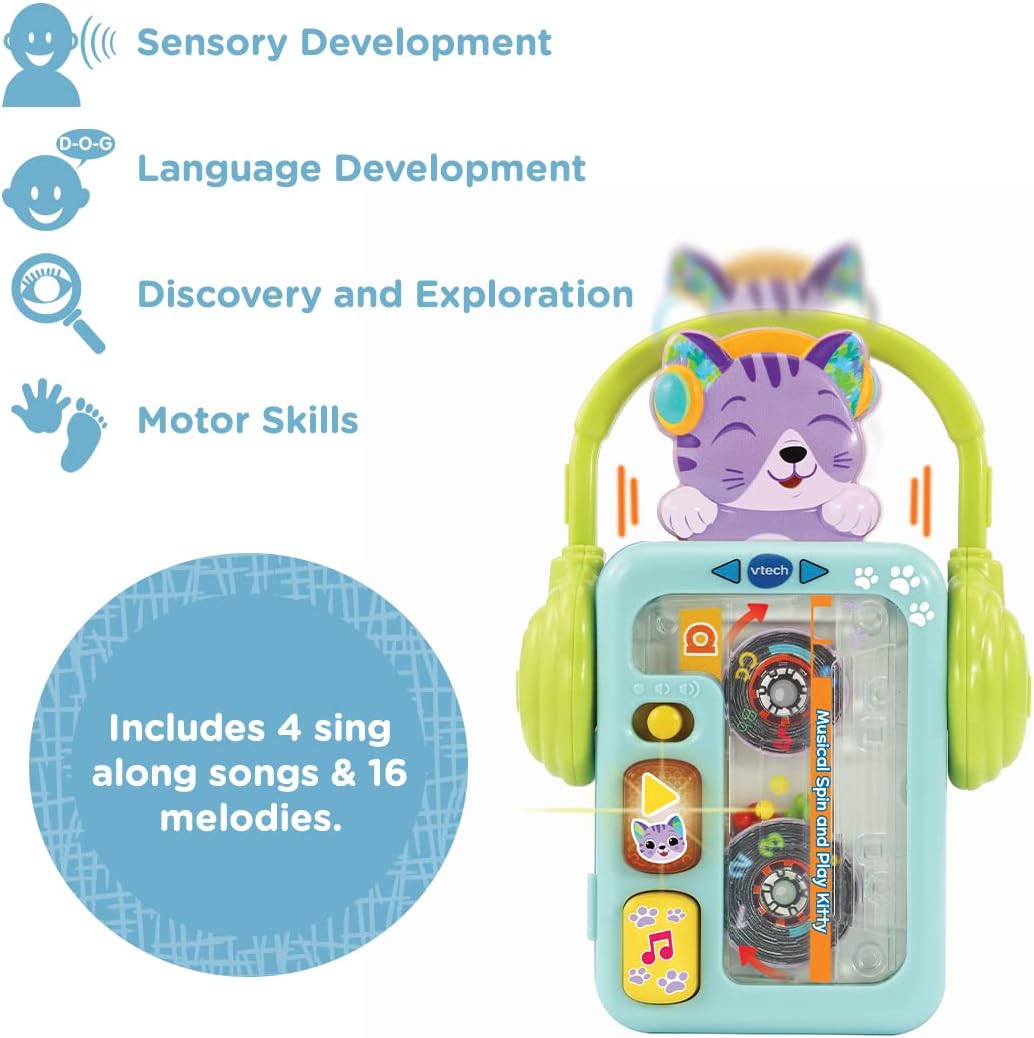 Vtech Musical Spin and Play Kitty