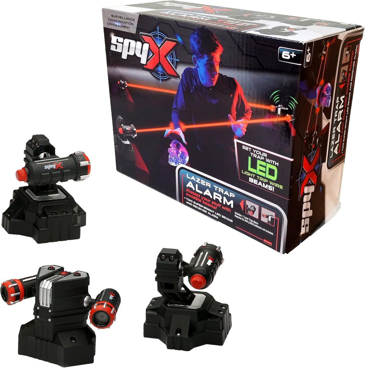 SpyX Laser Trap Alarm – Interactive Spy Toy for Kids role play toy