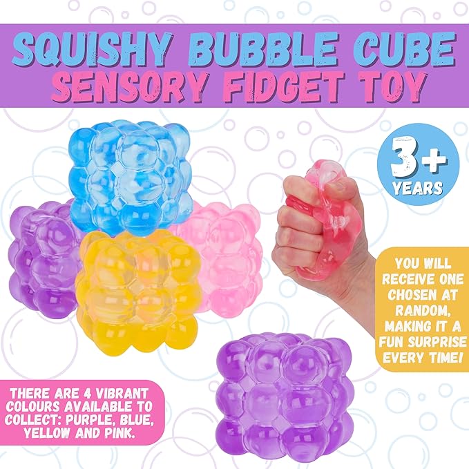 Squish Bubble Cube Squishy Toy Sensory antistressed toy