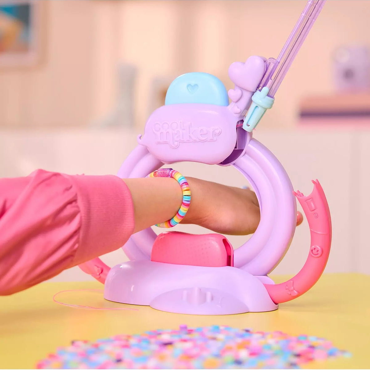 Cool Maker Stack'd Heishi Bracelet Studio Craft Kit for kids over 7 years old