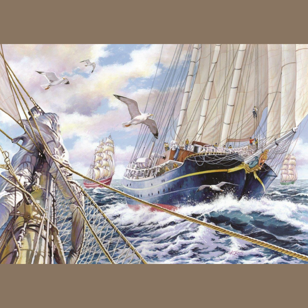 Steady As She Goes - BIG 500 Piece Jigsaw Puzzle