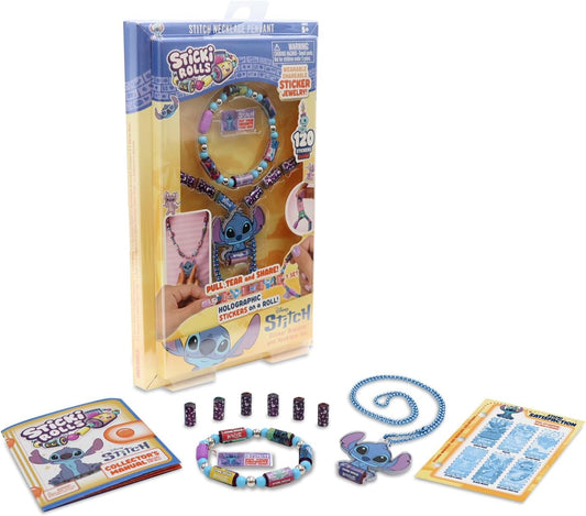 Sticki Rolls Disney Stitch Pendant Pack
Bead your personal jewellery