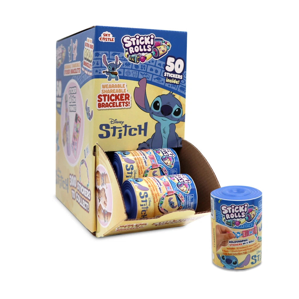 Sticki Rolls Disney Stitch Sticki Bands Capsule for kids age 6 years and older