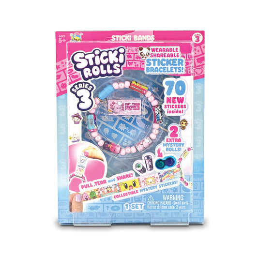 Back of Sticki Band Single Pack box