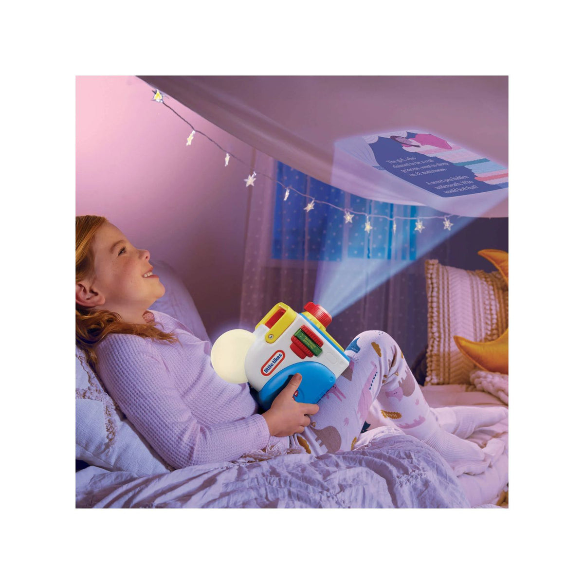 Story Dream Machine with Fairy Tale Stories grows with your child by offering additional story collections.